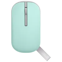 Mouse Asus Marshmallow MD100 Bluetooth, USB/ Green