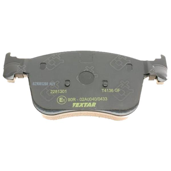 Тормозные колодки Textar 2281301 передние/ дисковые photo 1 Тормозные колодки Textar 2281301 передние/ дисковые photo 1
