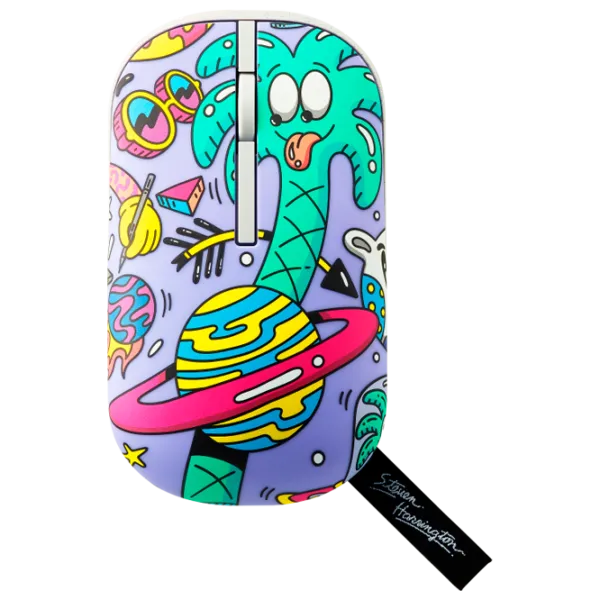 Mouse Asus Marshmallow MD100 Steven Harrington Edition Bluetooth, USB/ Multicolor photo 1