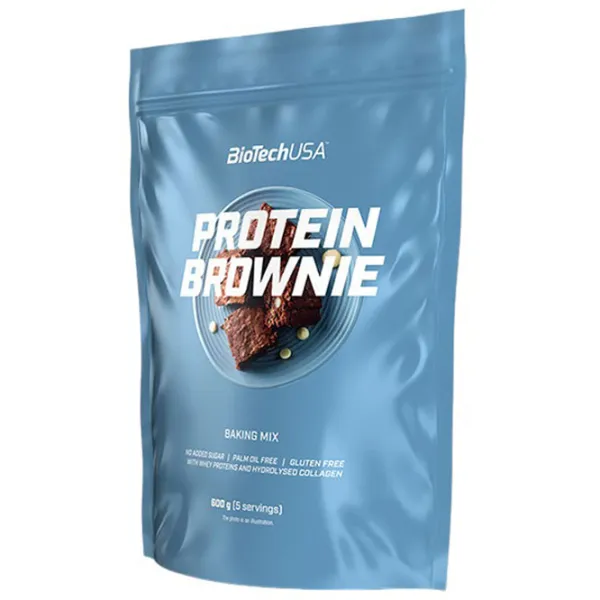 Proteină BioTechUSA Protein Brownie 600 g (556518793) praf/ Ciocolată photo 1