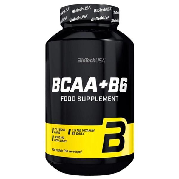 Aminoacizi BioTechUSA BCAA + B6 (5999076234073) 200 photo 1