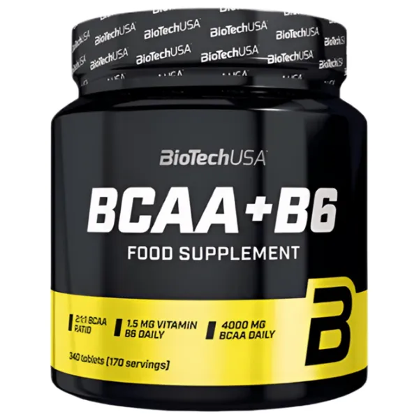 Aminoacizi BioTechUSA BCAA + B6 (5999076234080) 340 photo 1 Aminoacizi BioTechUSA BCAA + B6 (5999076234080) 340 photo 1