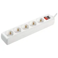 Удлинитель IEK WYP10-16-05-03-ZK-N 3 м Белый