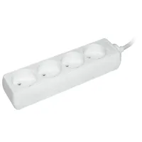 Удлинитель IEK WYP10-06-04-03-N 3 м Белый