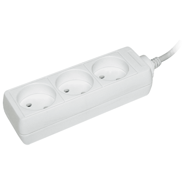Prelungitor IEK WYP10-06-03-02-N 2 m White photo 1