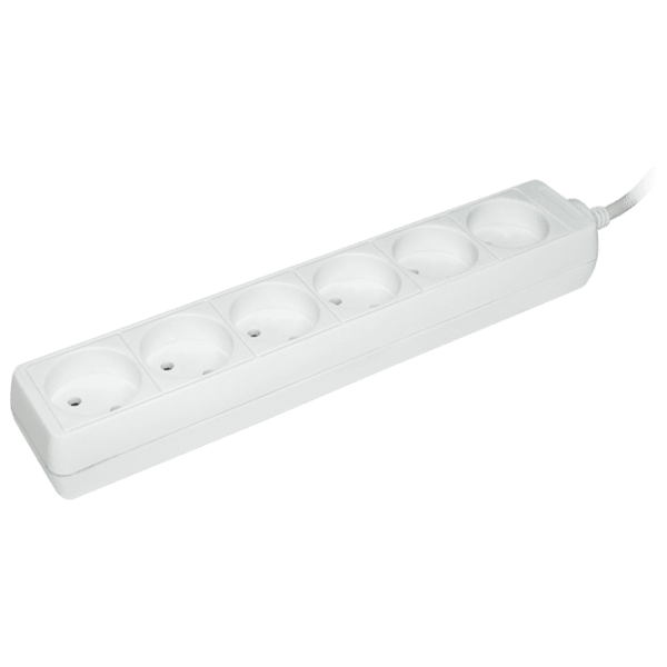 Удлинитель IEK WYP10-06-06-03-N 3 м Белый photo 1