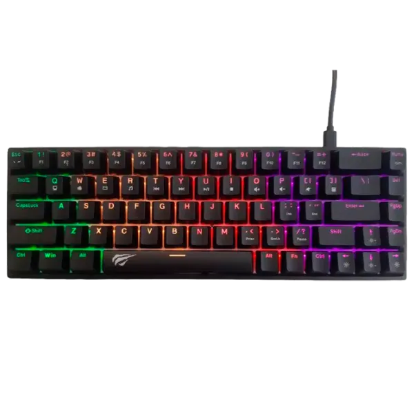 Клавиатура Havit KB881L Проводная/ Черный photo 1