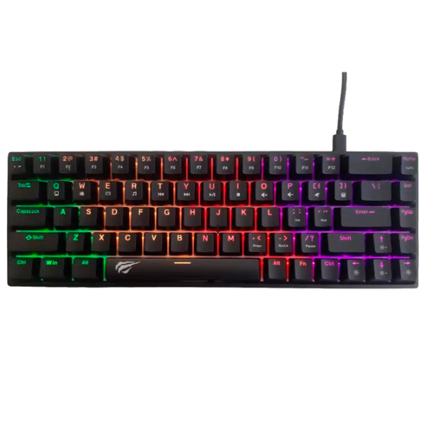 Клавиатура Havit KB881L Проводная/ Черный photo 1