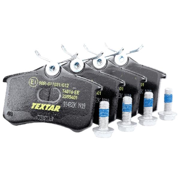 Тормозные колодки Textar 2355401 задние/ дисковые photo 1 Тормозные колодки Textar 2355401 задние/ дисковые photo 1