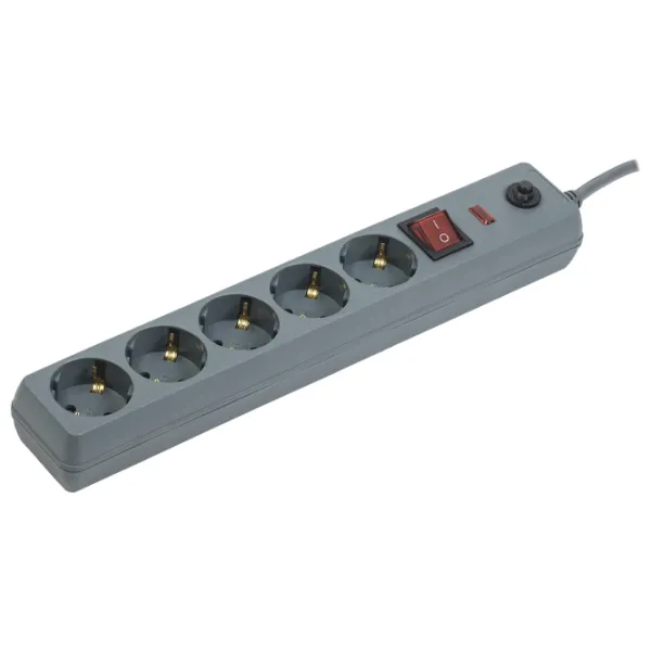 Prelungitor IEK WFP10-16-05-03-ZK-K03 3 m Gray photo 1