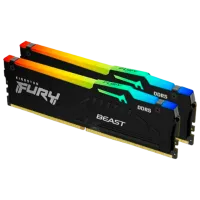 Memorie RAM Kingston FURY Beast RGB SDRAM KF552C40BBAK2-16 DIMM/ DDR5/ 16 GB
