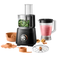 Robot de bucătărie Philips HR7510/ 10 800 W/ Black