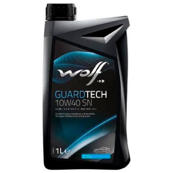 Моторное масло Wolf 10W40 GUARDTECH SN 10W-40 1 л полусинтетическое photo 1 Моторное масло Wolf 10W40 GUARDTECH SN 10W-40 1 л полусинтетическое photo 1