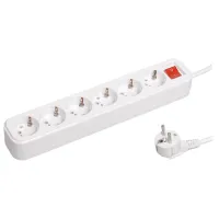 Удлинитель IEK WYP11-16-06-03-ZK 3 м Белый