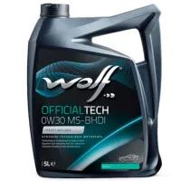 Моторное масло Wolf WOLF 0W30 OFFTECH MS-BHDI 0W-30 5 л синтетическое