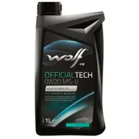 Моторное масло Wolf RBS0-2AE WOLFOIL 0W20 OFFTECH MS-V 0W-20 1 л синтетическое