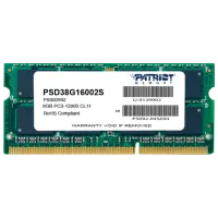 Memorie RAM Patriot Signature Line PSD38G16002S SO-DIMM/ DDR3/ 8 GB