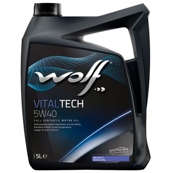 Ulei de motor Wolf 5W50 VITALTECH 5W-50 5 l sintetic photo 1