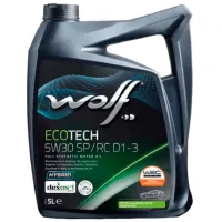 Ulei de motor Wolf 0W16 ECOTECH G6 XFE 0W-16 5 l sintetic