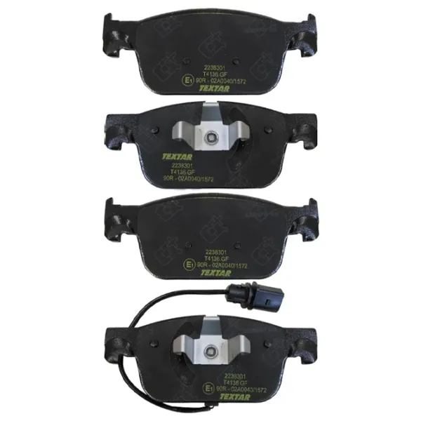 Тормозные колодки Textar 2238301 передние/ дисковые photo 1 Тормозные колодки Textar 2238301 передние/ дисковые photo 1