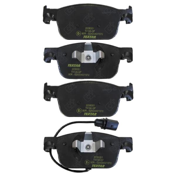 Тормозные колодки Textar 2238301 передние/ дисковые photo 1 Тормозные колодки Textar 2238301 передние/ дисковые photo 1
