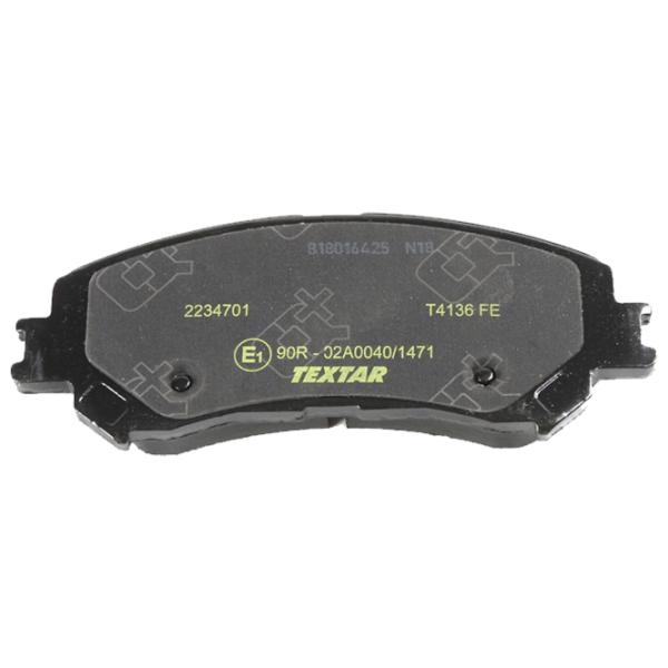 Тормозные колодки Textar 2234701 передние/ дисковые photo 1 Тормозные колодки Textar 2234701 передние/ дисковые photo 1