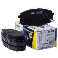 Тормозные колодки Icer 181540 передние/ дисковые