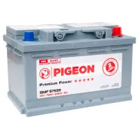 Авто аккумулятор Pigeon SMF 57539 75Ah 680 A