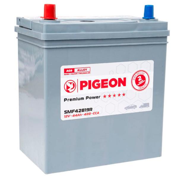Авто аккумулятор Pigeon SMFL 44B19R 44Ah 400A photo 1
