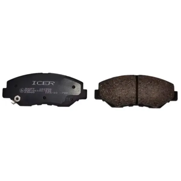 Plăcuțe de frână Icer 181558 față/ disk photo 1
