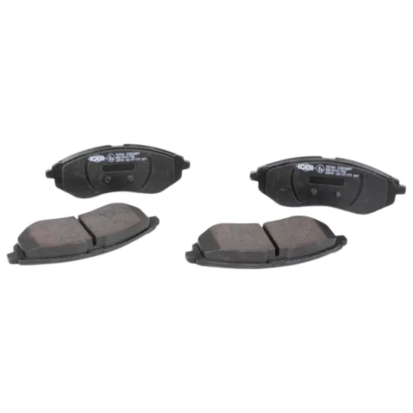 Plăcuțe de frână Icer 181566 față/ disk photo 1