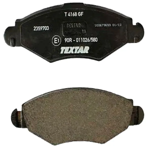 Тормозные колодки Textar 2359703 передние/ дисковые photo 1