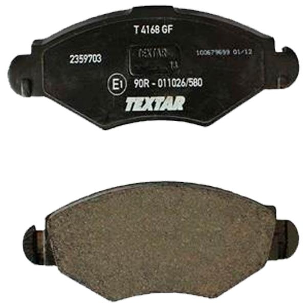 Тормозные колодки Textar 2359703 передние/ дисковые photo 1