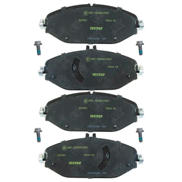 Тормозные колодки Textar 2207601 передние/ дисковые photo 1 Тормозные колодки Textar 2207601 передние/ дисковые photo 1