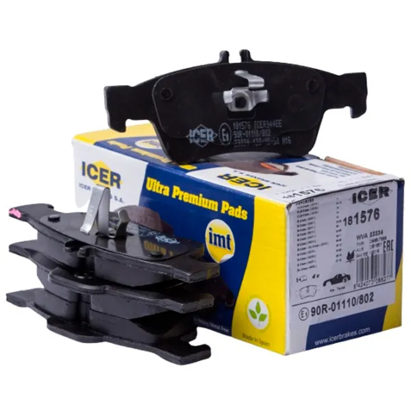Тормозные колодки Icer 181576 передние/ дисковые photo 1 Тормозные колодки Icer 181576 передние/ дисковые photo 1