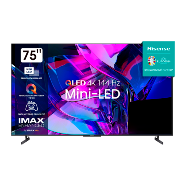 Televizor Hisense 75U7KQ 75"/ QLED/ 4K/ Smart/ Black photo 1