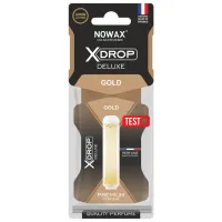 Ароматизатор для авто Nowax X Drop DELUXE Gold/ на зеркале