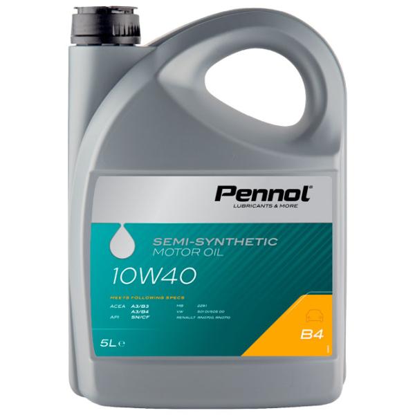 Моторное масло Pennol 10W40 B4 10W-40 5 л синтетическое photo 1 Моторное масло Pennol 10W40 B4 10W-40 5 л синтетическое photo 1