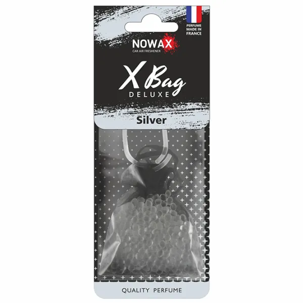 Ароматизатор для авто Nowax X Bag DELUXE Silver/ на зеркале photo 1