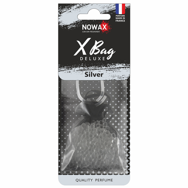 Ароматизатор для авто Nowax X Bag DELUXE Silver/ на зеркале photo 1