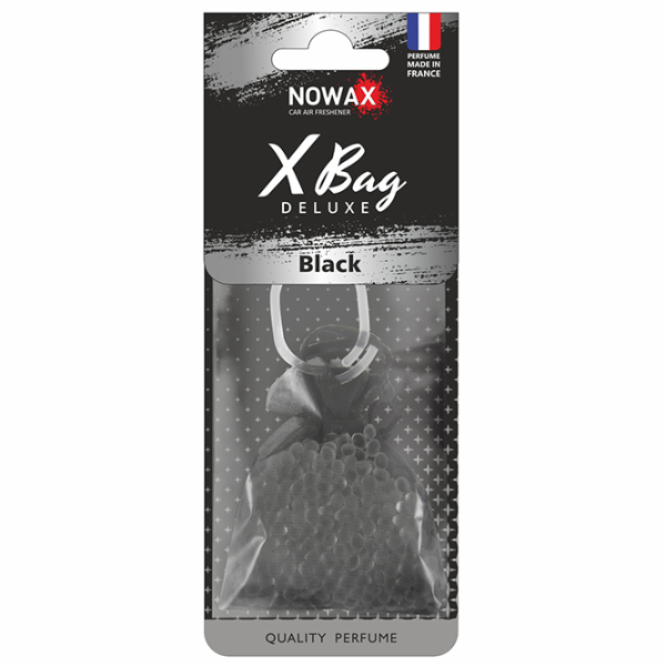 Aromatizator auto Nowax X Bag DELUXE Black/ pe oglindă photo 1