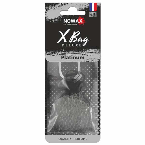 Aromatizator auto Nowax X Bag DELUXE Platinum/ pe oglindă photo 1