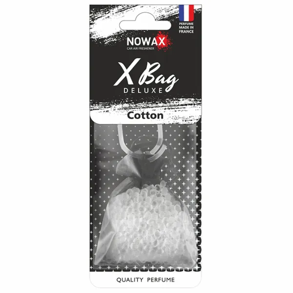 Ароматизатор для авто Nowax X Bag DELUXE Хлопок/ на зеркале photo 1