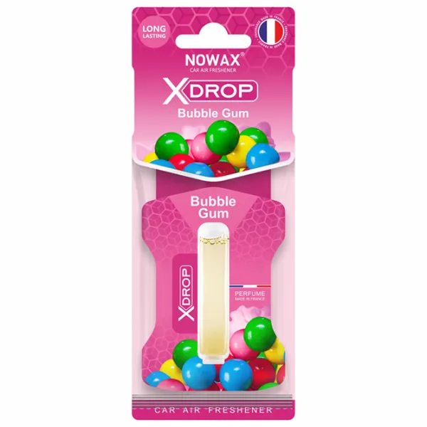 Ароматизатор для авто Nowax X Drop Bubble Gum/ на зеркале photo 1