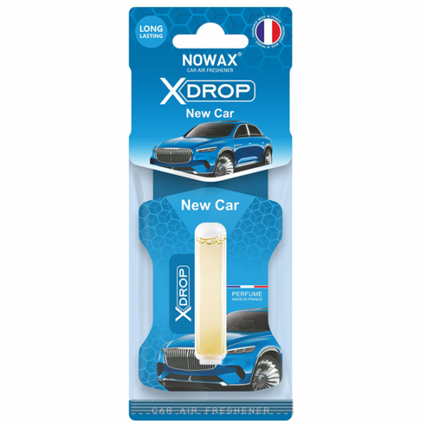 Aromatizator auto Nowax X Drop New Car/ pe oglindă photo 1