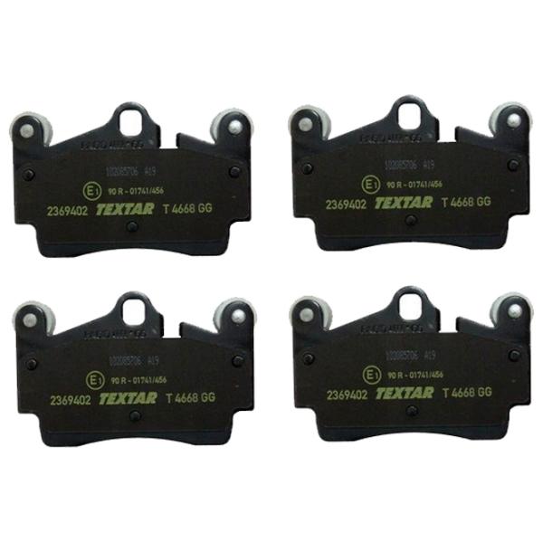 Тормозные колодки Textar 2369402 задние/ дисковые photo 1