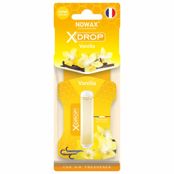 Aromatizator auto Nowax X Drop Vanilla/ pe oglindă photo 1