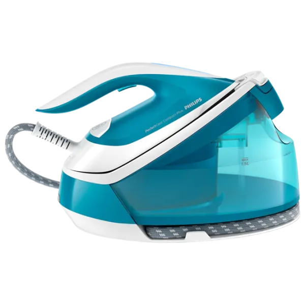 Fier de călcat Philips GC7920/ 20 Cu generator de aburi/ 2400 W/ Blue photo 1