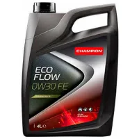 Моторное масло Champion ECO FLOW 0W30 FE 0W-30 4 л синтетическое