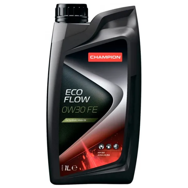 Моторное масло Champion ECO FLOW 0W30 FE 0W-30 1 л синтетическое photo 1